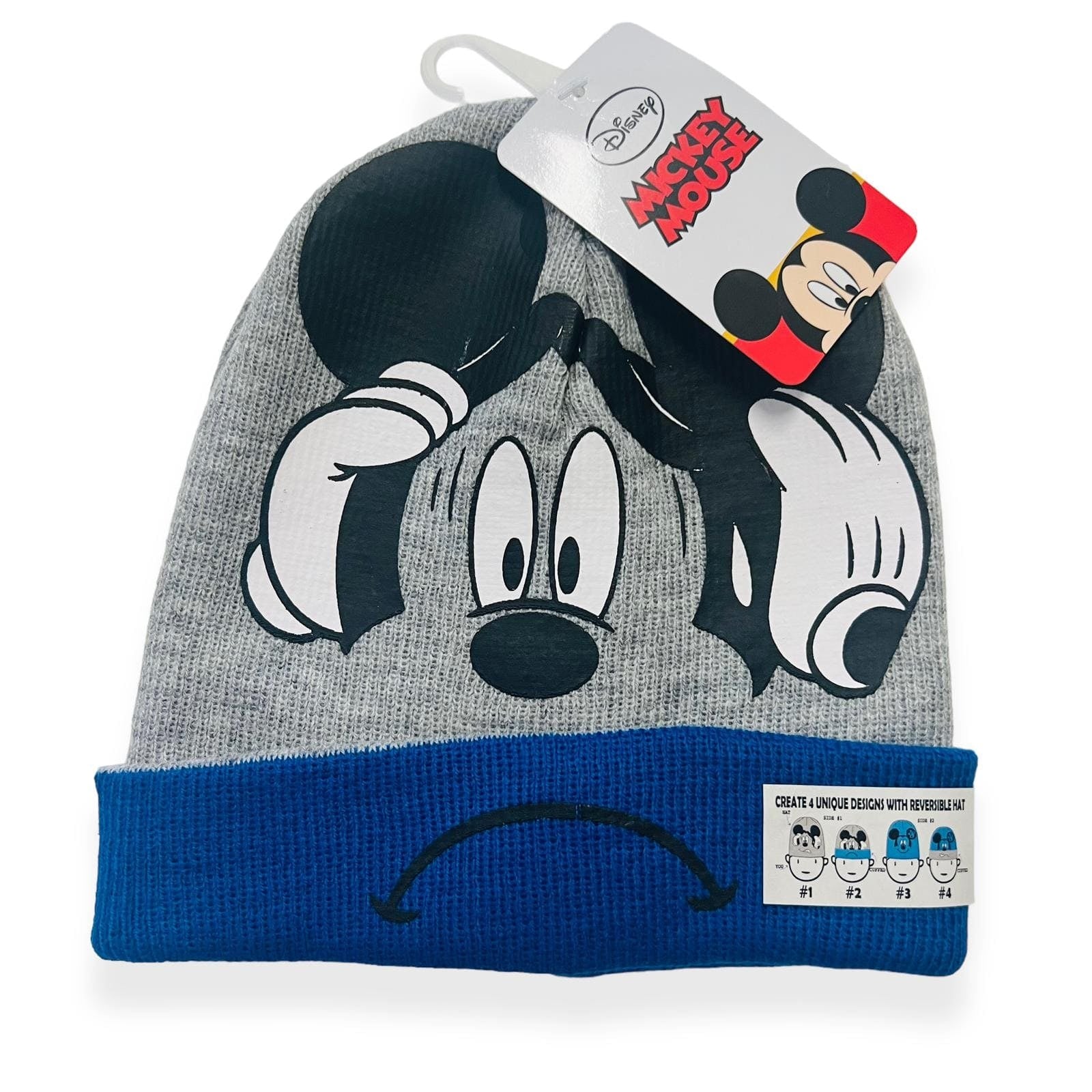 Cappello in Lana Micke Mouse Reversibile - Mstore016